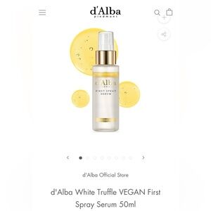 Korean Beauty set- Used Once (D’alba)